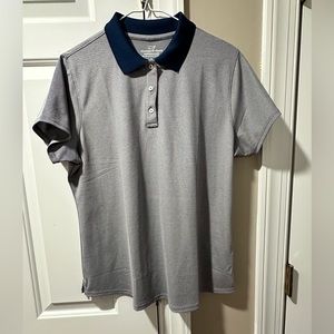 Vineyard Vines, performance, pique polo, top size large navy